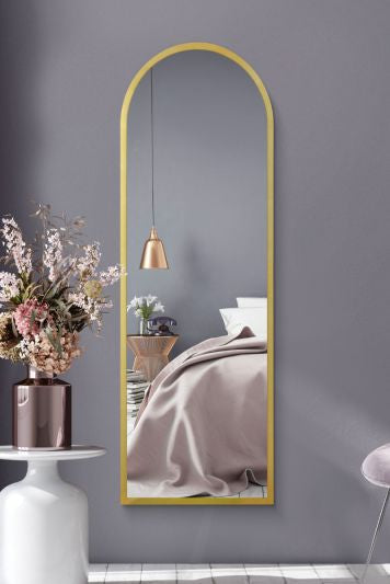 Lu Gold 160 x 50 standing mirror