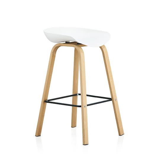 Ushwa Bar Wood bar stool