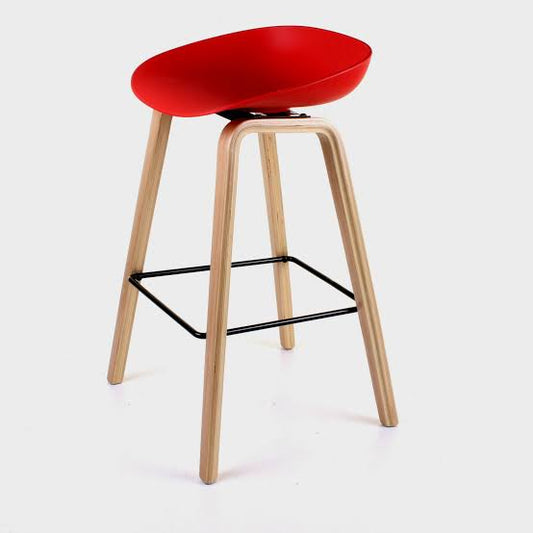 Ushwa Bar Wood bar stool
