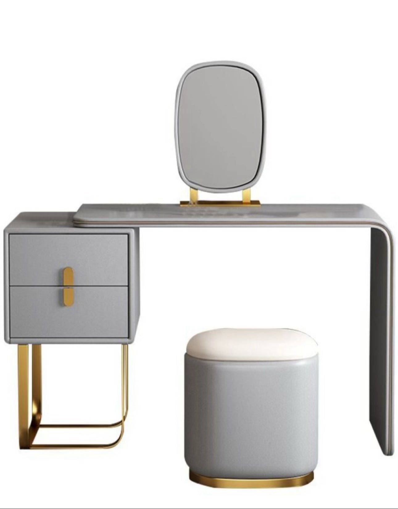 Adoma Grey Vanity dressing Mirror