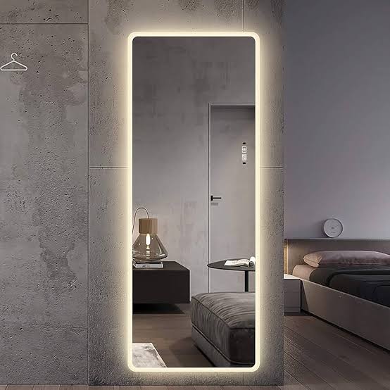 The Frameless 100 x 45 LED mirror