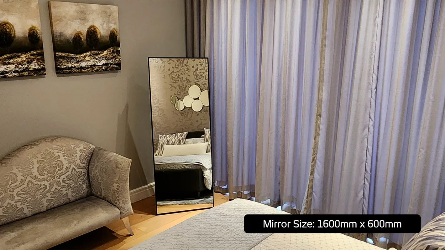 Injomane Beauty Easel Floor Standing Mirror 1600 x 600mm