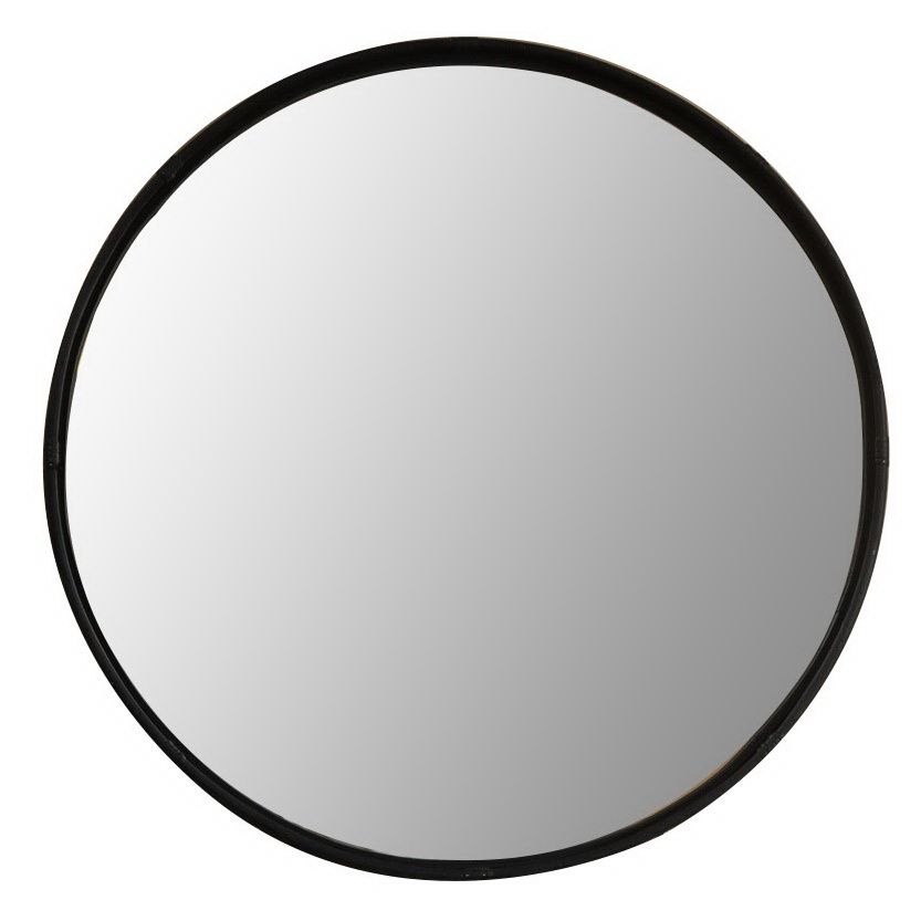 Aggripa 120 cm black-framed mirror